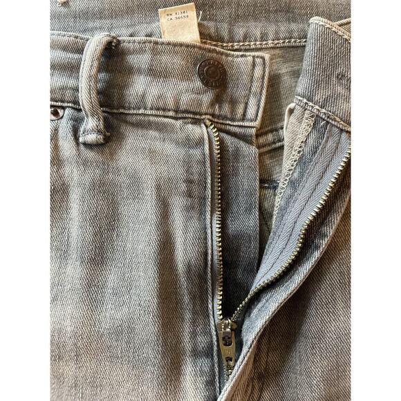 Ralph Lauren Double RL RRL Stretch High Skinny Distressed Grey Jeans 30 Denim - Picture 8 of 16